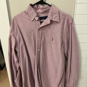Men’s Red Polo Ralph Lauren Shirt